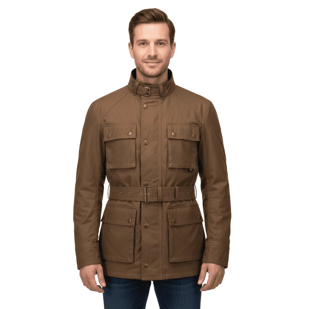 Мужская Куртка Сафари Heritage: Классический Стиль, Надежность и Комфорт для Путешествий и Приключений